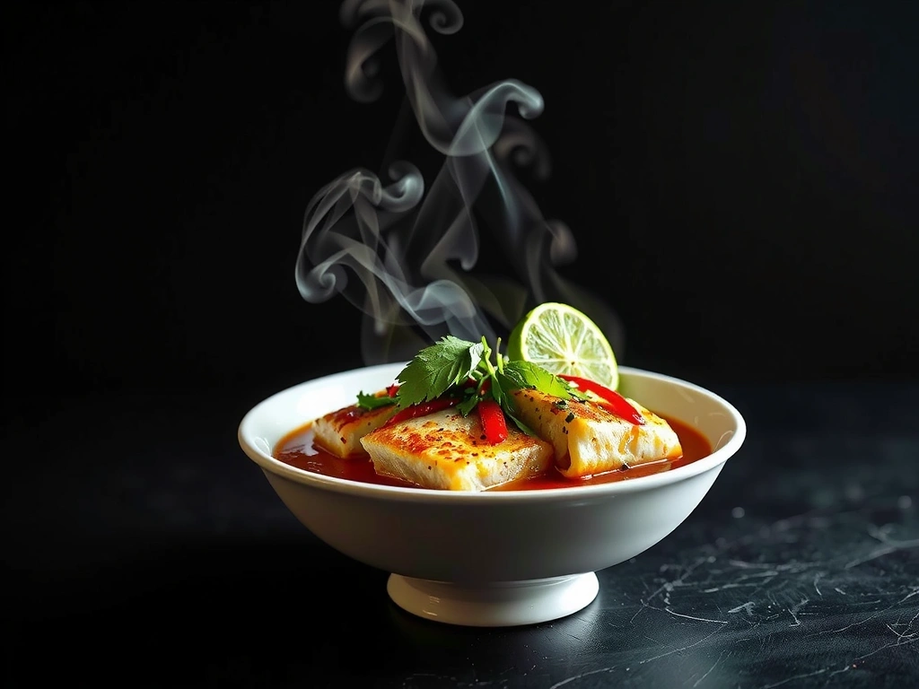 Pla Kapong Neung Manao